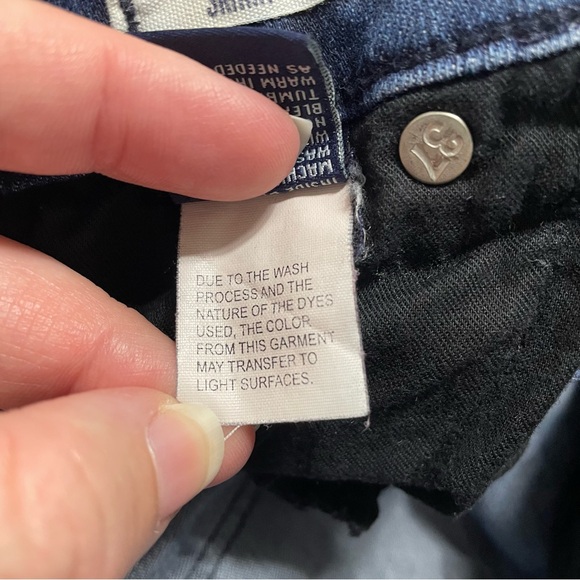 Madewell Skinny Skinny Ankle Zip Dark Wash Denim Jeans Women's Size 29 - Picture 16 of 16